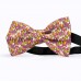 Papion personalizat, flori lalele roz, buchet